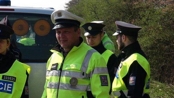 Policejní akce u Benešova, která je součástí speciální akce, při které státní...