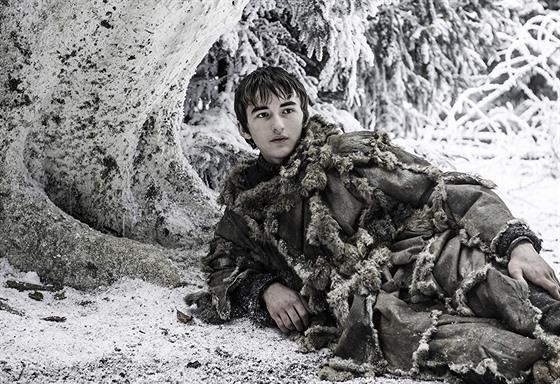 Bran Stark, kterého hraje Isaac Hempstead Wright.