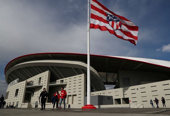 Stadion Atlétika Madrid - ilustraní foto. 