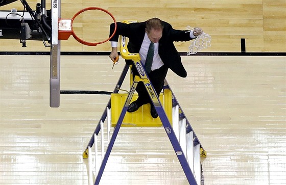 Tom Izzo, trenér Michigan State, pidal do své sbírky dalí síku.