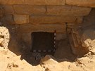 Vstup do podzemních prostor Chuyho hrobky. (2. dubna 2019)