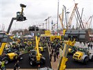 Nejvtí výstava stavební techniky Bauma probíhá tento týden v Mnichov.