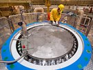 Reaktorový sál prvního bloku Jaderné elektrárny Temelín (28. bezna 2019)