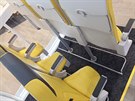 Ekonomická sedadla Skyrider 2.0 pro leteckou pepravu od italské designérské...