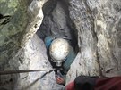 Jeskyi v Moravskm krasu objevili hlubokou propast