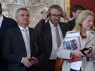 MIlo Zeman se setkal s rakouským prezidentem Van Der Bellenem ve vídeském...