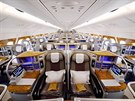 Business tída Airbusu A380 spolenosti Emirates