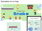 Na Google mapách jste si letos mohli zahrát hada.