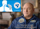 SodaStream si zaplatili skuteného astronauta, Scotta Kellyho, pro aprílový...