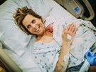 Cecile Eledgeová z amerického státu Nebraska porodila svou vlastní vnučku....