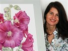 Pavlína Kourková se věnuje botanickému umění, výtvarné tvorbě a ilustracím.