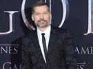 Nikolaj Coster-Waldau na premiée závrené ady seriálu Hra o trny (Radio...