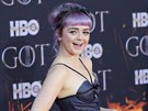 Maisie Williamsová na premiée závrené ady seriálu Hra o trny (Radio City...