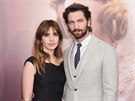 Michiel Huisman s manelkou Tarou Eldersovou (New York, 19. dubna 2015)