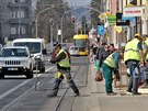 Oprava Slovanské tídy v Plzni pináí komplikace nejen pro idie vozidel, ale...