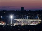 Juliska. Stadion Dukly doasn nesl jméno koda Transportation Arena. 