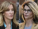 Felicity Huffmanová a Lori Loughlinová u soudu kvli zfalovaným pijímakám...