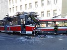 V Brně se srazila tramvaj s trolejbusem, zraněných jsou čtyři desítky. (4....