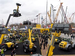 Nejvtí výstava stavební techniky Bauma probíhá tento týden v Mnichov.