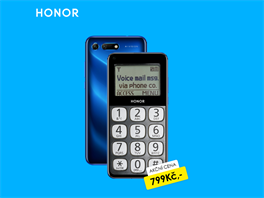 eské zastoupení Honor ukázalo jednoduchý hloupý telefon. Zadní strana ale...