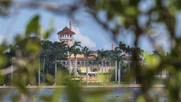 Floridsk rezidence Mar-A-Lago americkho prezidenta Donalda Trumpa (bezen 2019)