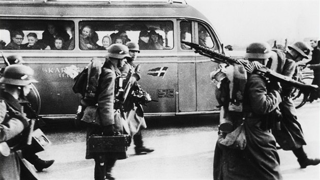 Německá invaze do Dánska z 9. dubna 1940 byla nejkratší operací druhé světové války.