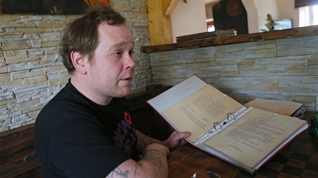 Ale� Plocek, vnuk up�len�ho Ev�ena Plocka.