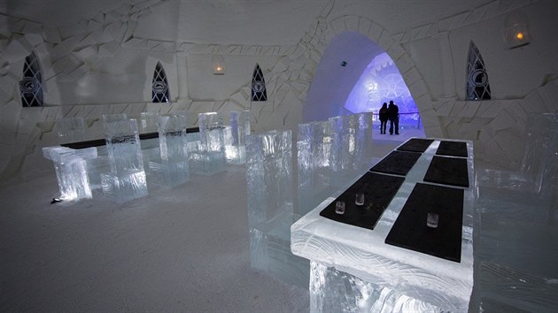Ve Finsku mají ledový hotel ve stylu Game of Thrones.
