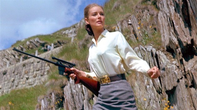 Tania Malletov jako bondgirl ve snmku Goldfinger (1964). Pro spnou modelku to byla jedin filmov role.