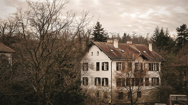 Domek z druh poloviny 19. stolet patil matce spisovatele Julia Zeyera, ten se po jej smrti odsthoval. Pozdji zde hostila literrn salon Zeyerova ptelkyn Anna Lauermannov-Mikschov, kter vilu koupila.