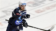 Plzeský útoník Denis Kindl se raduje ze vsteleného gólu.