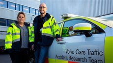 Volvo vysílá od 70. let k nehodám tým specialist, kteí zkoumají následky...