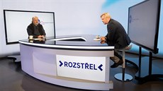 Hudebník a publicista Ladislav Jakl v diskusním poadu Rozstel. (2. dubna 2019)