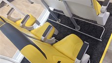 Ekonomická sedadla Skyrider 2.0 pro leteckou přepravu od italské designérské...