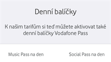 Denní Vodafone Pass