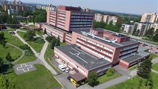 Areál nemocnice v Orlové na Karvinsku.