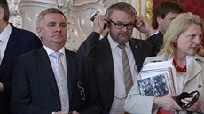 MIlo Zeman se setkal s rakouským prezidentem Van Der Bellenem ve vídeském...