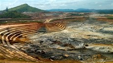 D�L NA ZLATO. D�l na zlato spole�nosti Randgold v Demokratické republice Kongo.