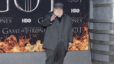 George R. R. Martin na premiée závrené ady seriálu Hra o trny (Radio City...