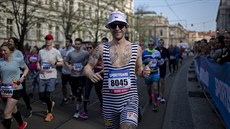 Momentka z Praského plmaratonu