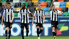 Gólová radost fotbalist Udinese