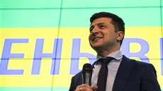 Kandidát na ukrajinského prezidenta Volodymyr Zelenskyj