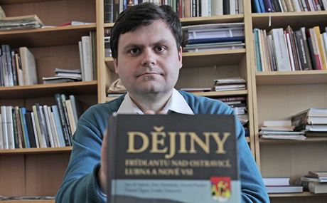 Historik Muzea Tínska David Pindur, který se podílí na tvorb knih o djinách...