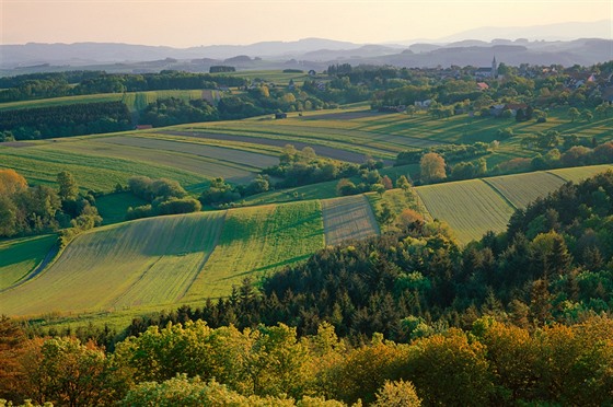 Krajina v jižním Burgenlandu