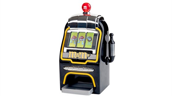 Výherní automat na bonbony M&M´s