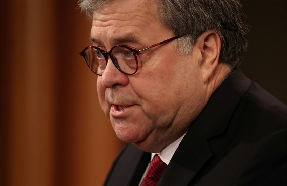 Americký ministr spravedlnosti William Barr (18. dubna 2019)