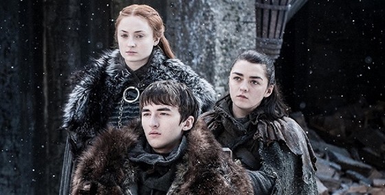 Isaac Hempstead Wright jako Bran Stark v serilu Hra o trny