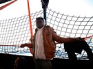 Migranti zachránní lodí Alan Kurdi