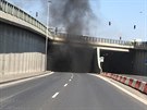 Prask tunel Mrzovka uzavel por auta. (15. dubna 2019)