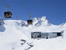 Stubai. Nejdelí tílanová kabinová lanovka v Alpách je v provozu od íjna 2016...